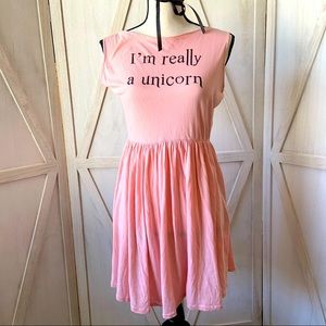WILDFOX ❤️ IM REALLY A UNICORN Baby Doll Tee
